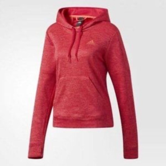 NWT! Women’s Bright Red Adidas Pullover Hoodie with Climate Control - Medium - Picture 3 of 6